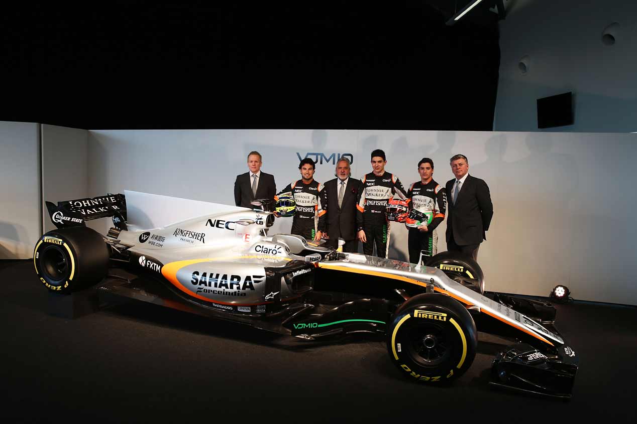 El monoplaza Ford India VJM1 2017, en fotos