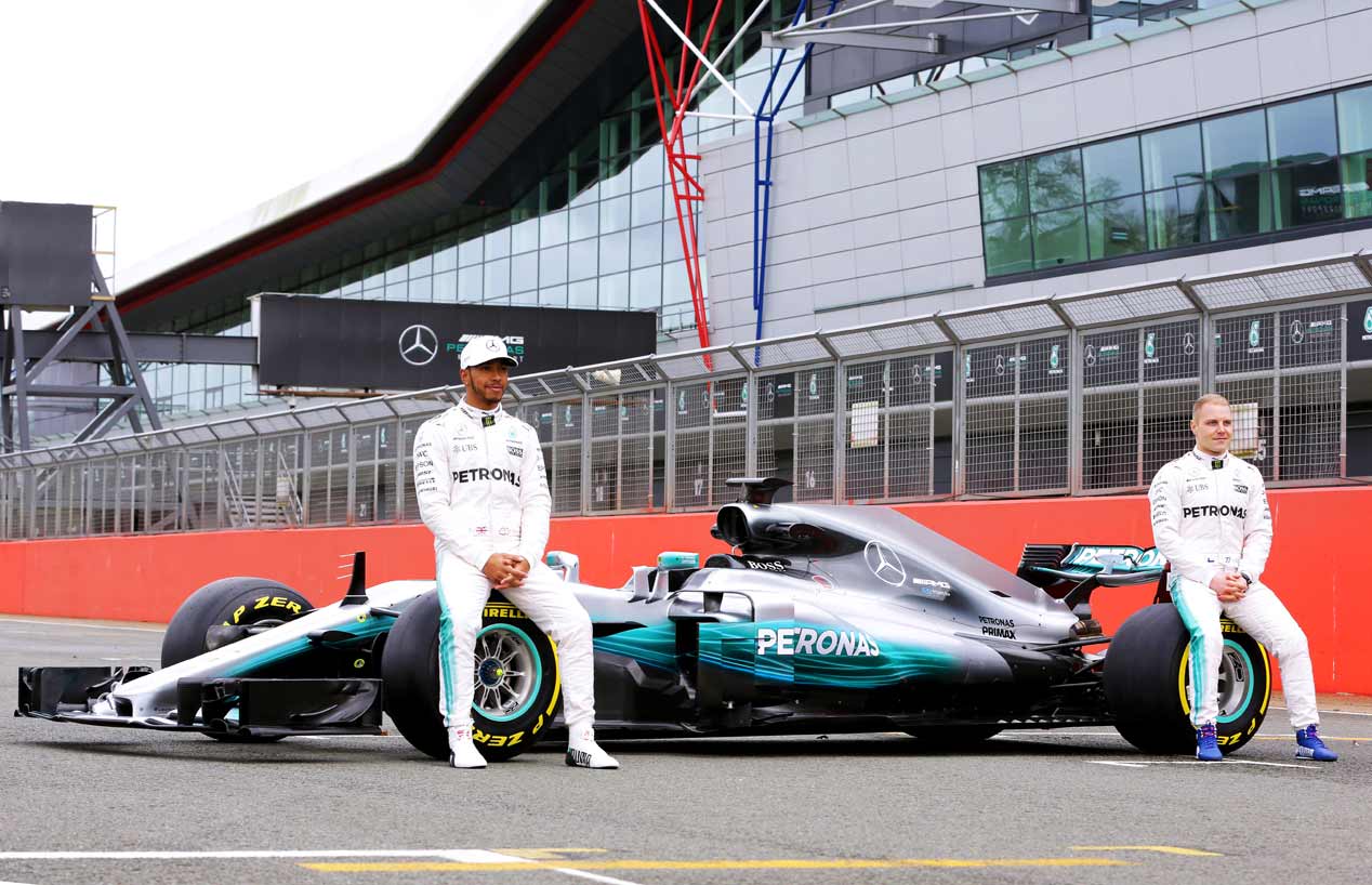 Mercedes W08 EQ Power : así es el coche favorito a ganar la F1 2017