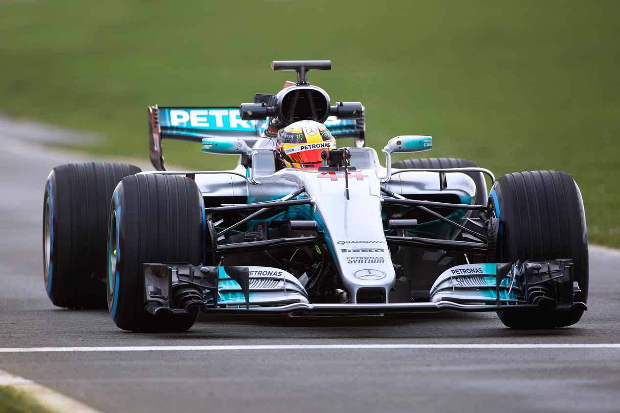 Mercedes W08 EQ Power : así es el coche favorito a ganar la F1 2017