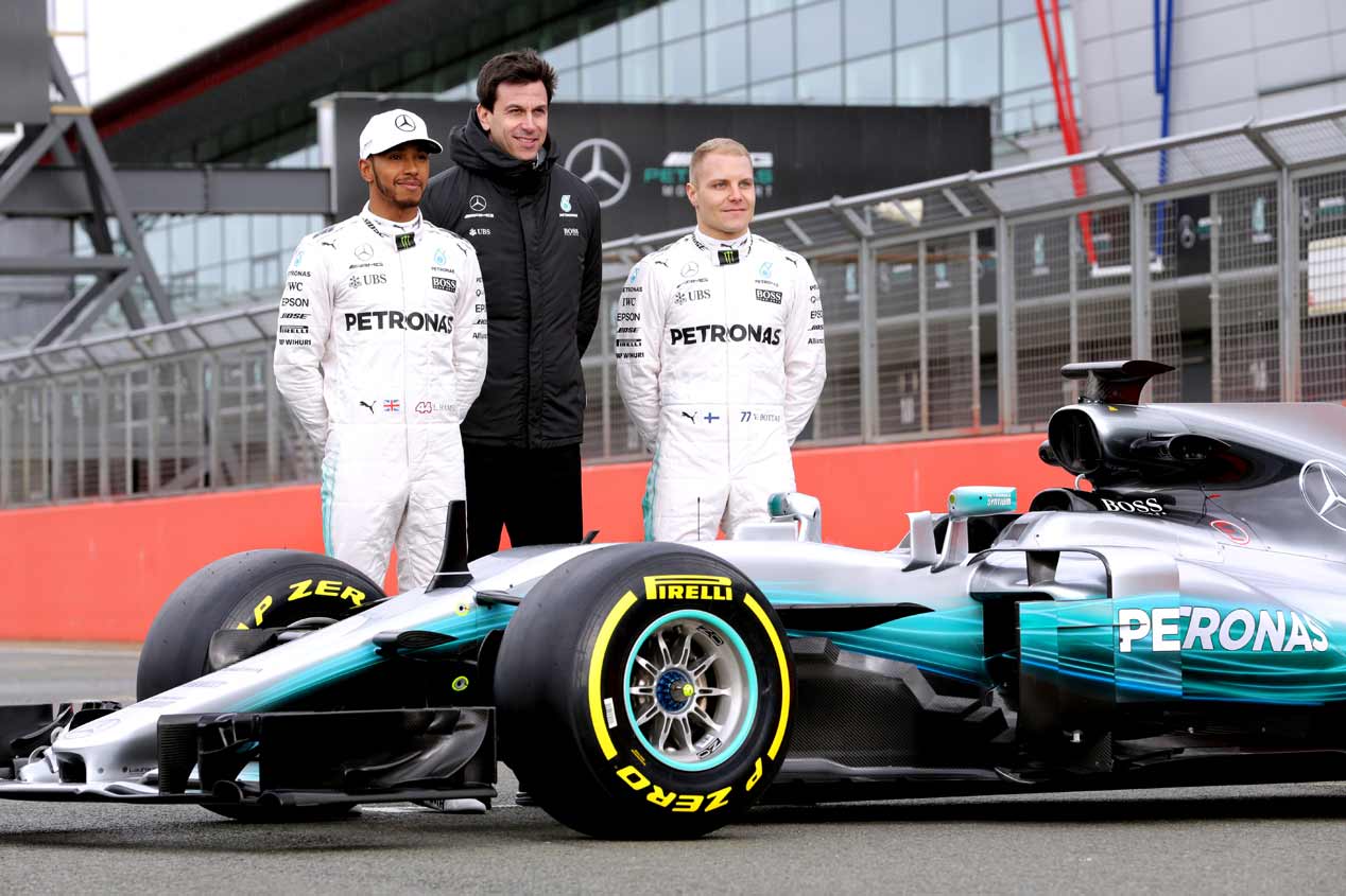 Mercedes W08 EQ Power : así es el coche favorito a ganar la F1 2017