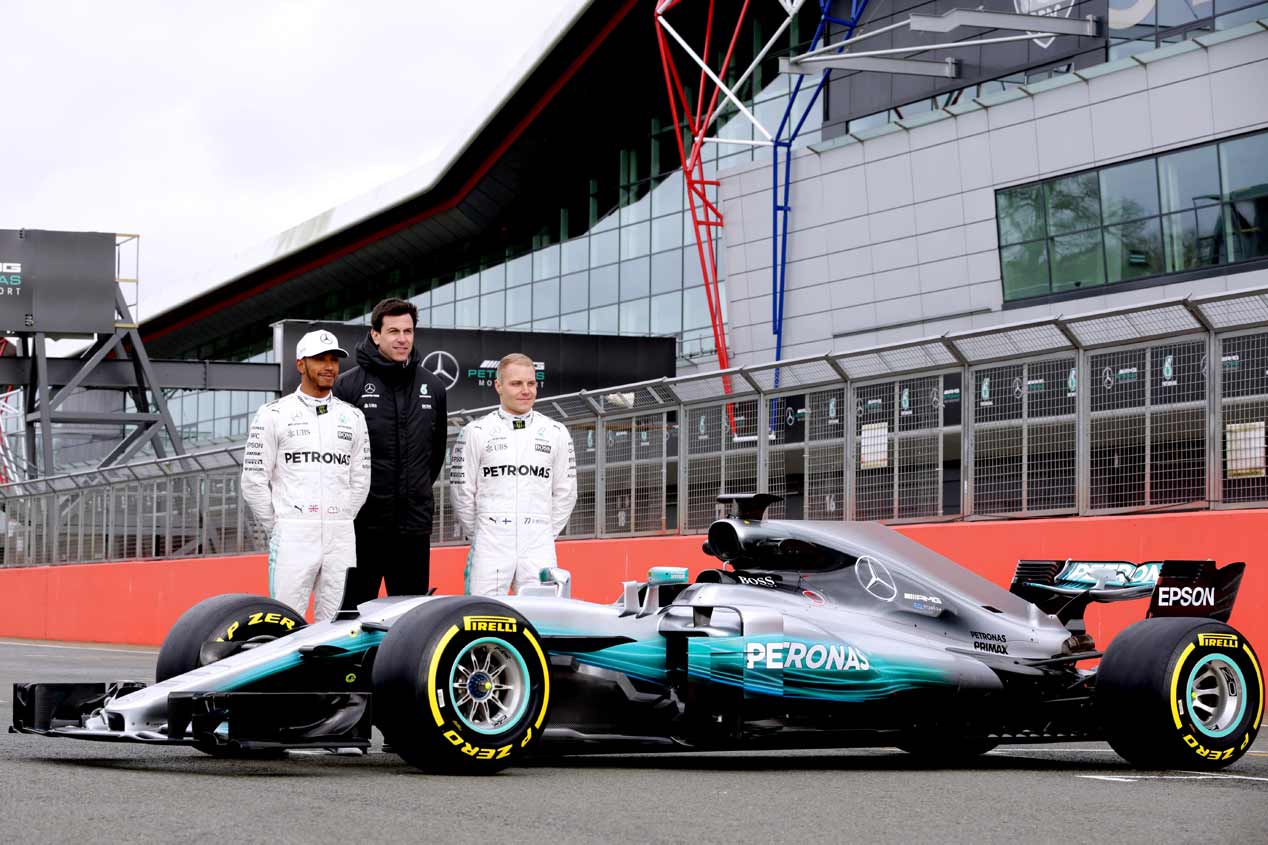 Mercedes W08 EQ Power : así es el coche favorito a ganar la F1 2017