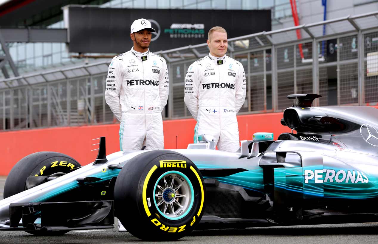 Mercedes W08 EQ Power : así es el coche favorito a ganar la F1 2017
