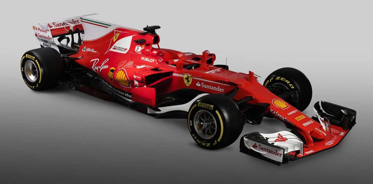 El Ferrari SF70H de Fórmula 1, en imágenes