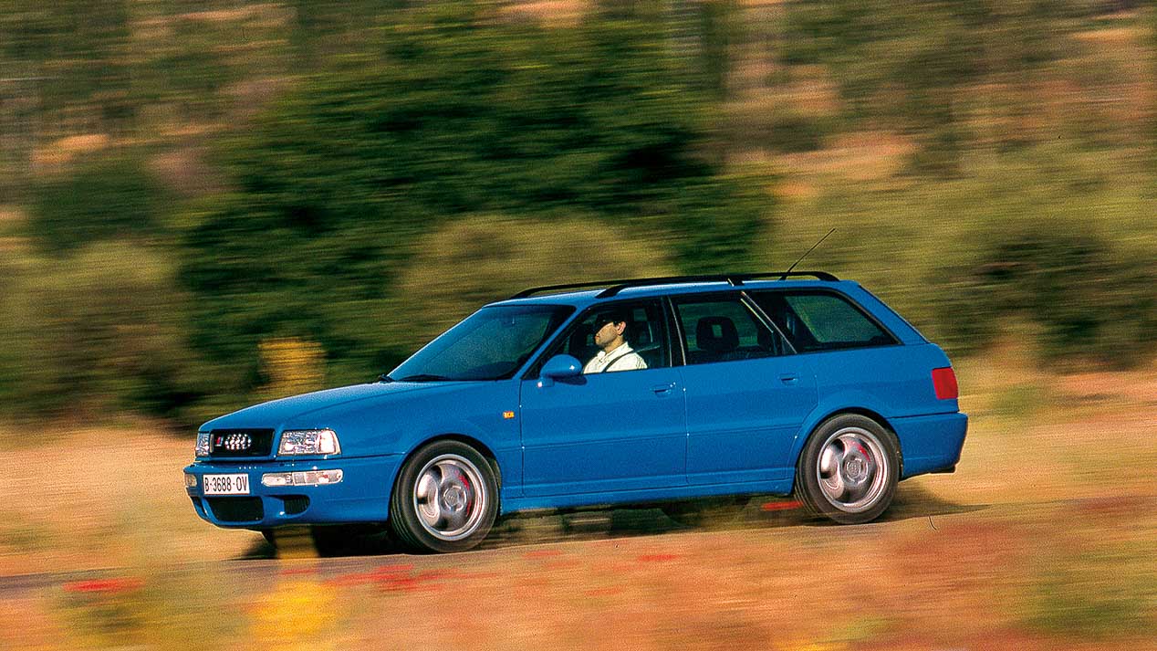 Prueba del Audi RS2, un deportivo mítico