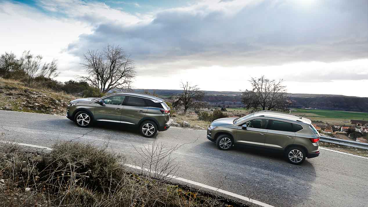 Comparativa: Seat Ateca 1.6 TDI vs Peugeot 3008 1.6 BlueHDi