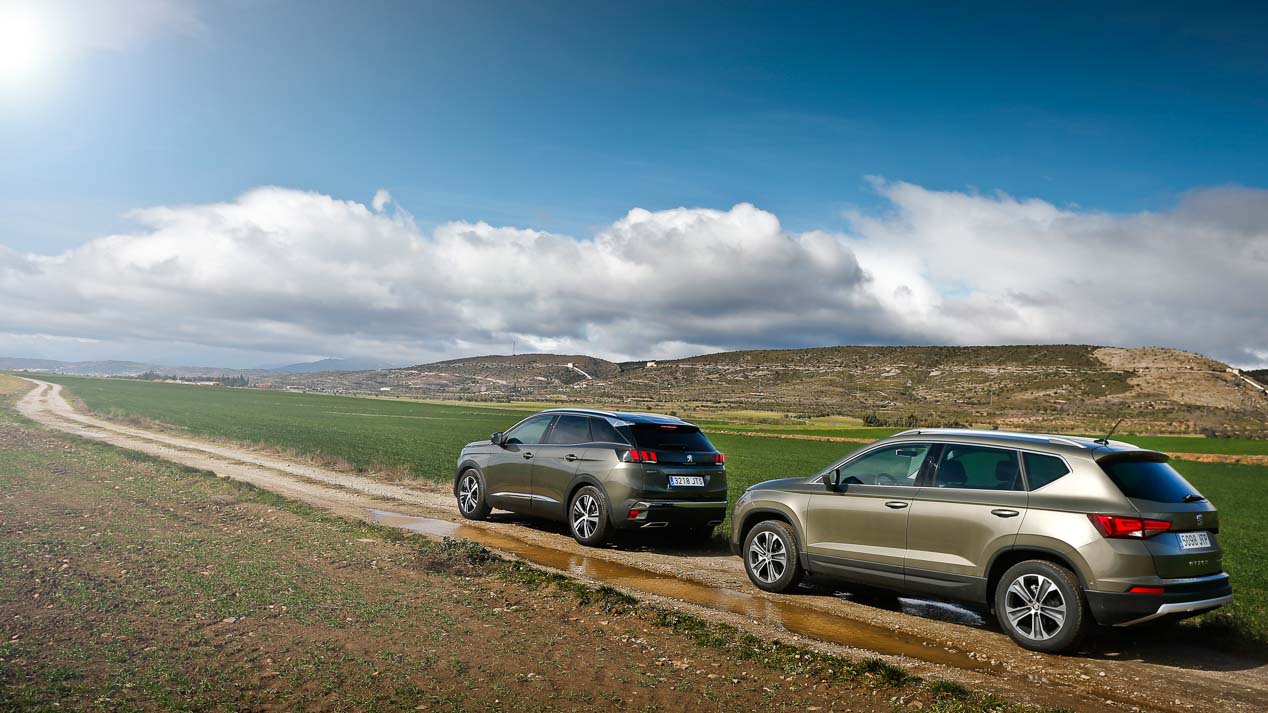 Comparativa: Seat Ateca 1.6 TDI vs Peugeot 3008 1.6 BlueHDi