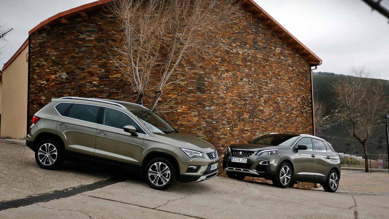 Comparativa: Seat Ateca 1.6 TDI vs Peugeot 3008 1.6 BlueHDi
