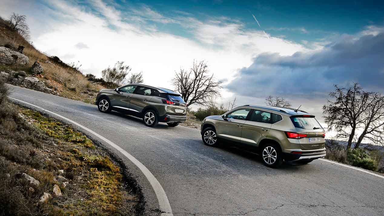 Comparativa: Seat Ateca 1.6 TDI vs Peugeot 3008 1.6 BlueHDi
