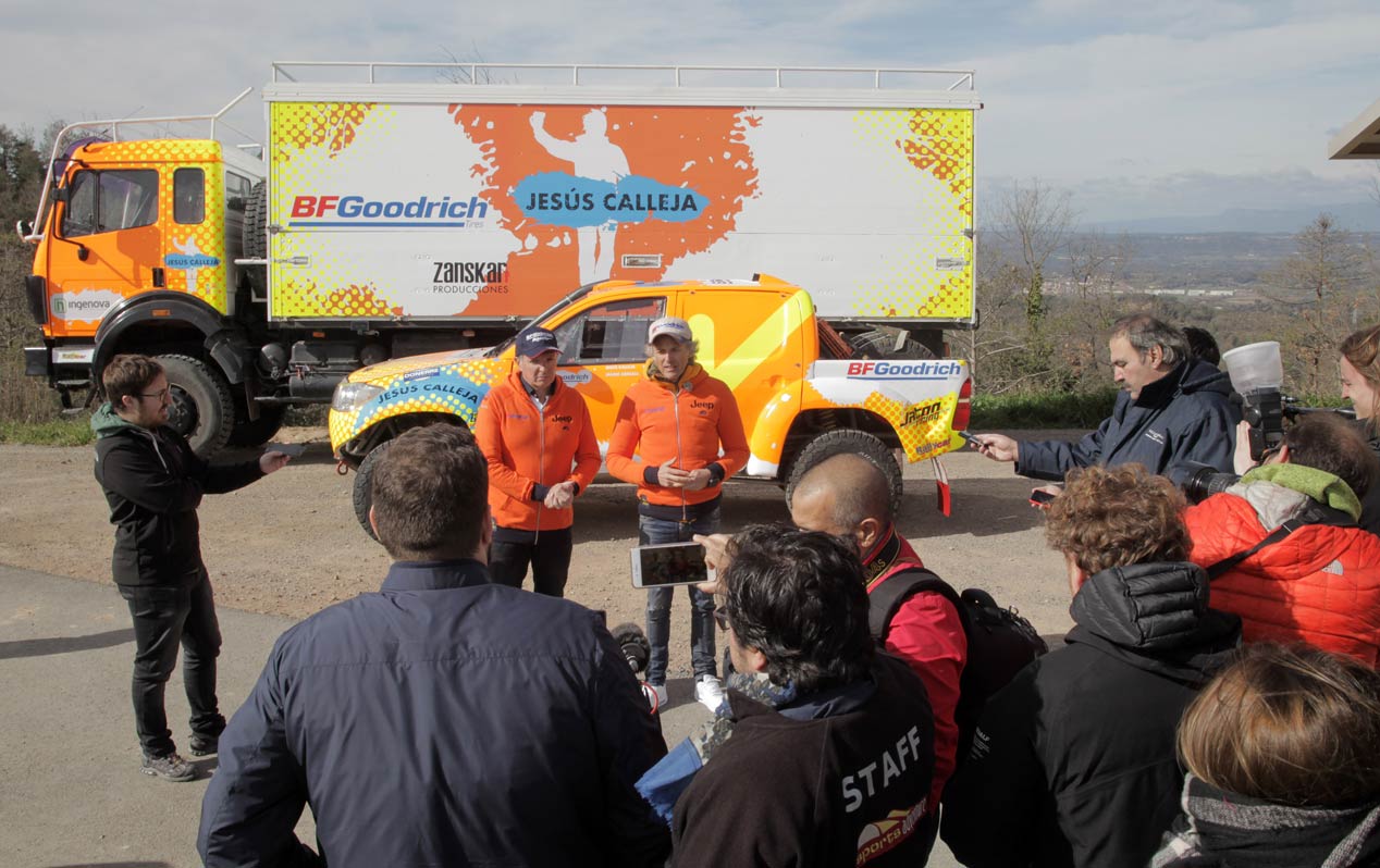 Jesús Calleja, a por el Dakar 2018
