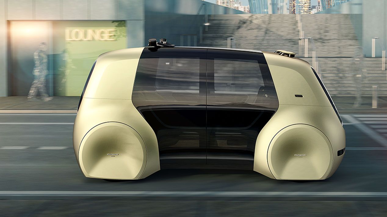 VW Sedri: un concept car sin volante ni pedales, completamente autónomo.