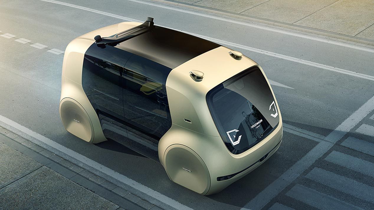 VW Sedri: un concept car sin volante ni pedales, completamente autónomo.