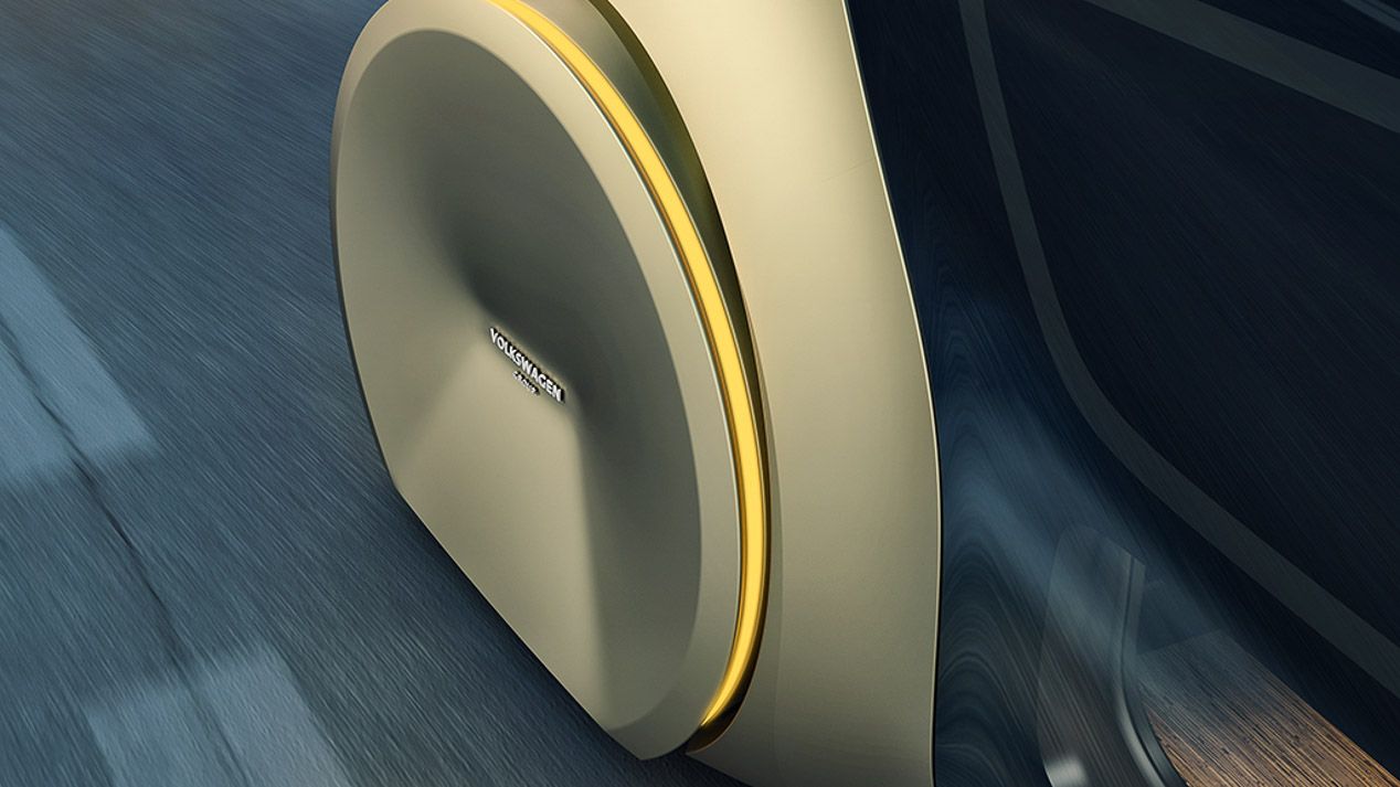 VW Sedri: un concept car sin volante ni pedales, completamente autónomo.