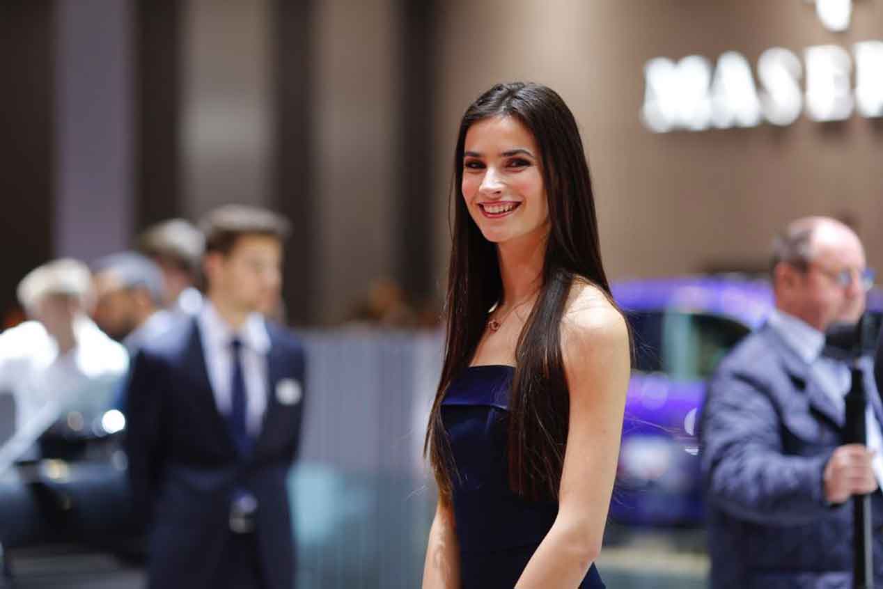 Las chicas más guapas del Salón de Ginebra 2017