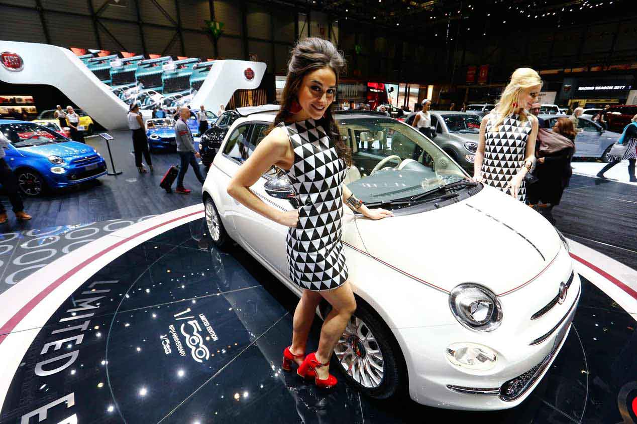 Las chicas más guapas del Salón de Ginebra 2017