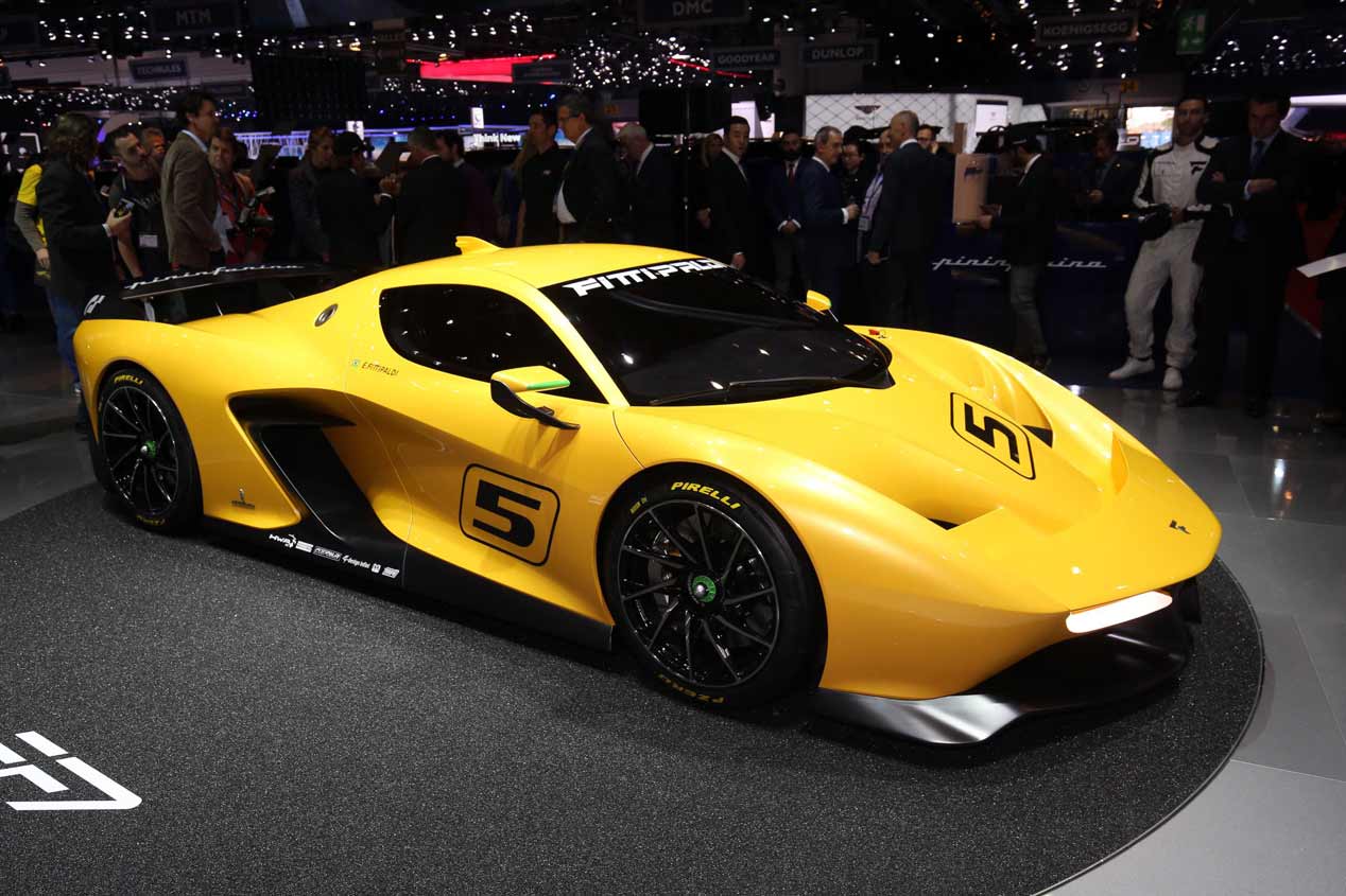 Pininfarina Fitipaldi EF7 Vision Gran Turismo, en fotos