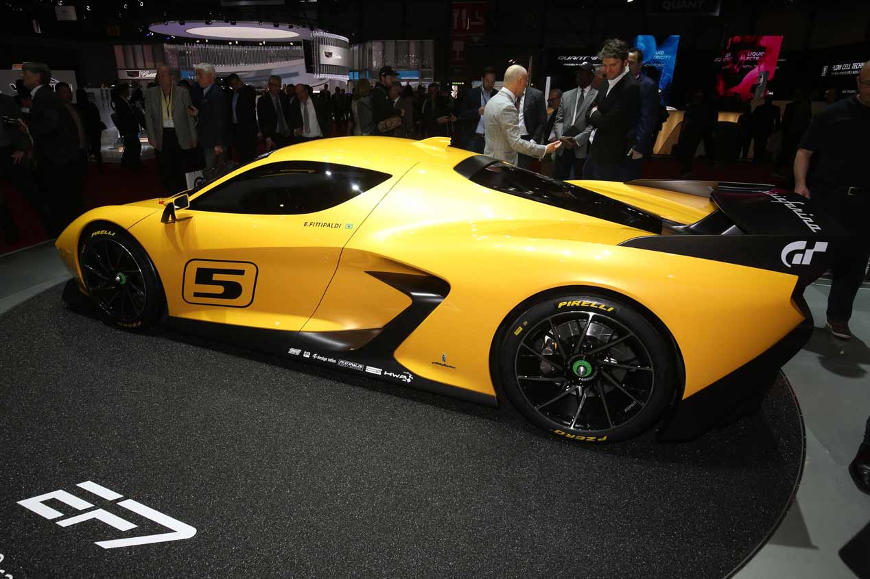 Pininfarina Fitipaldi EF7 Vision Gran Turismo, en fotos