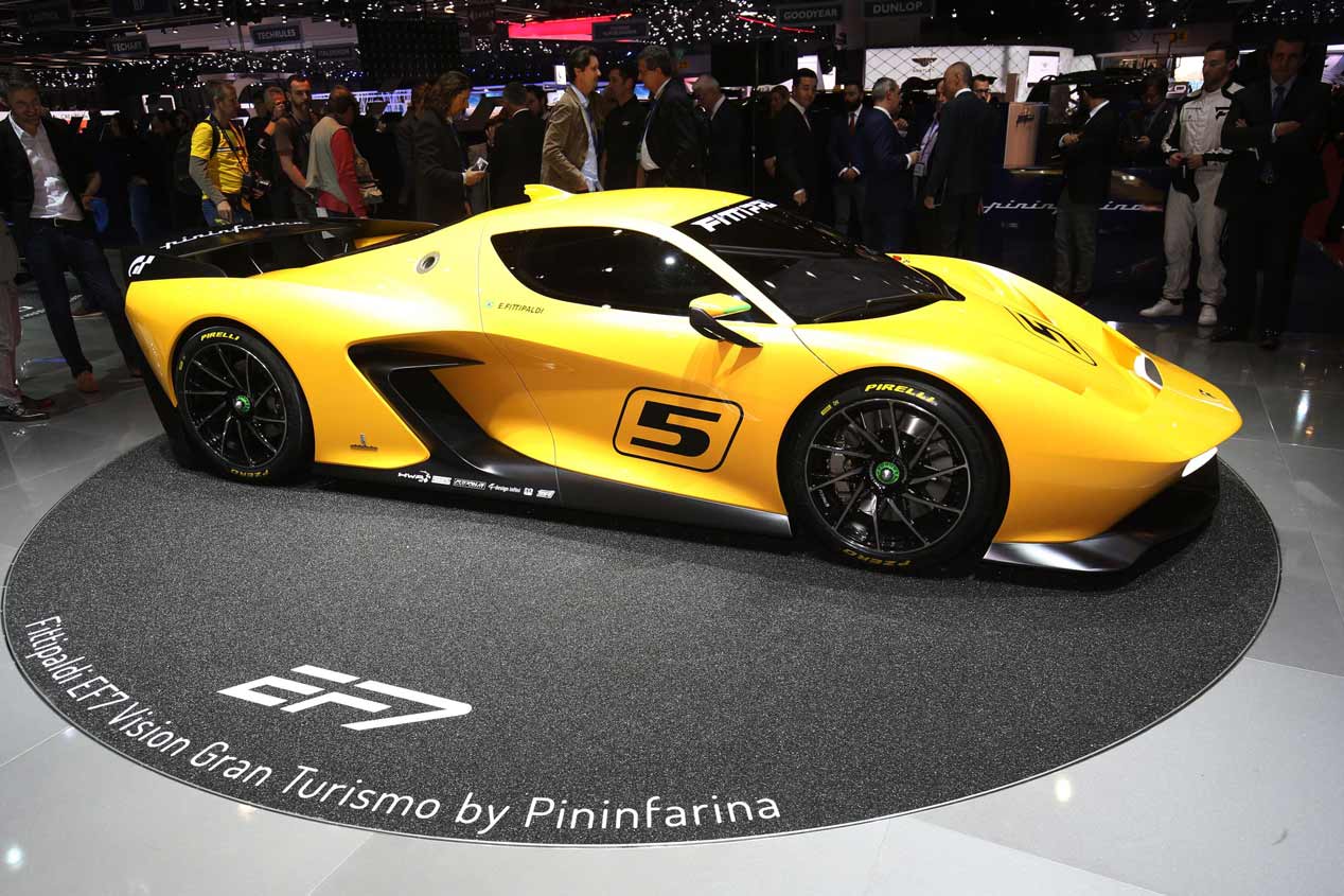 Pininfarina Fitipaldi EF7 Vision Gran Turismo, en fotos