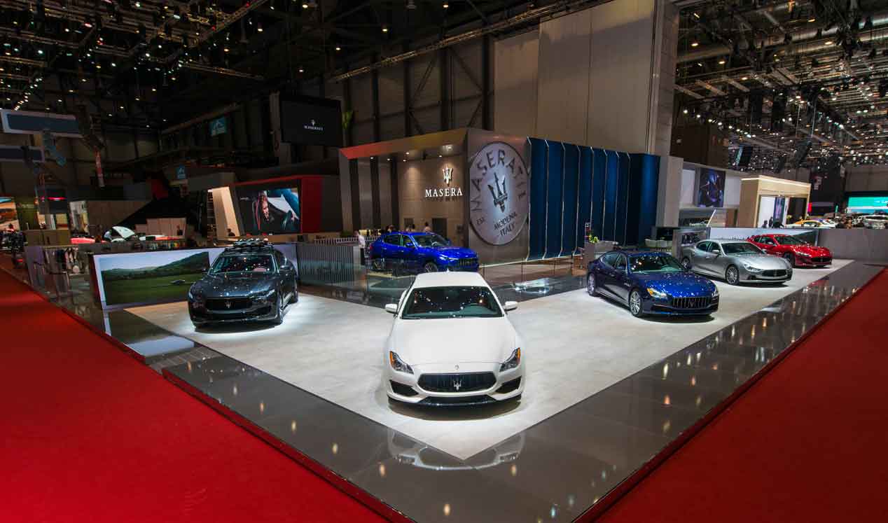 Maserati, de aniversario en el Salón de Ginebra