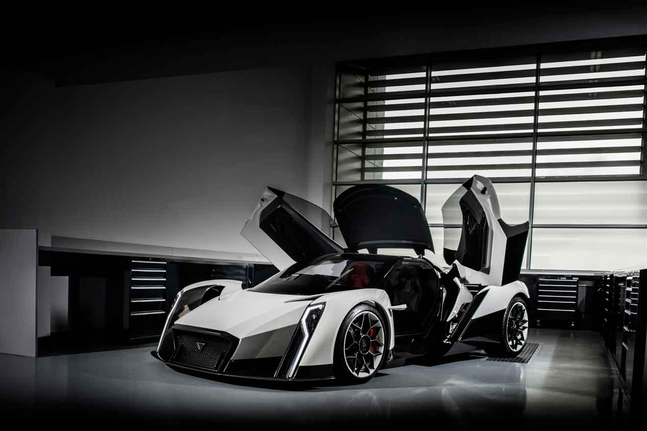 Vanda Electrics Dendrobium, el superdeportivo eléctrico llegado a Ginebra desde Singapur