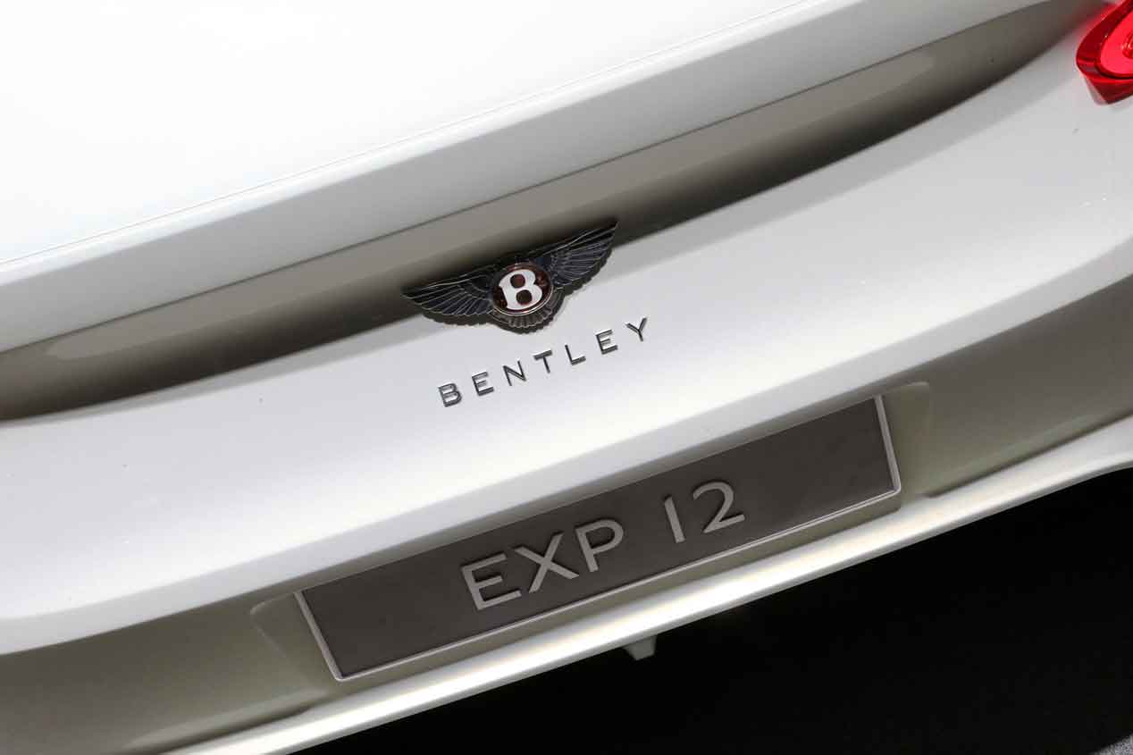 Bentley EXP12 Speed 6e Concept: así serán los Bentley eléctricos
