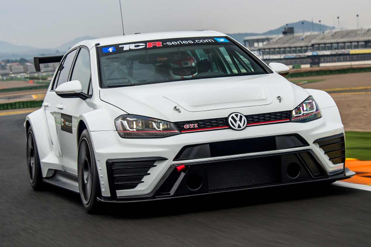 El VW Golf GTI TCR 2017, en fotos