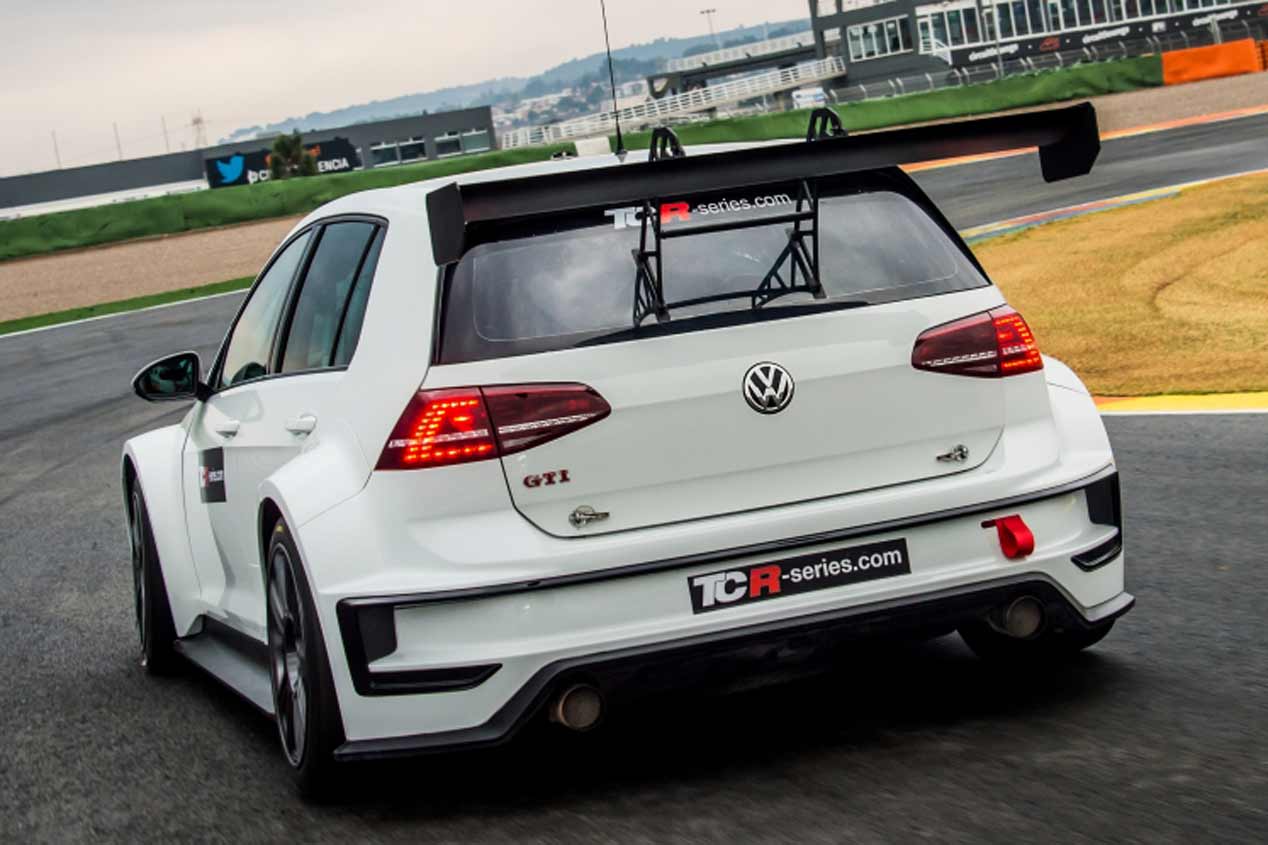 El VW Golf GTI TCR 2017, en fotos