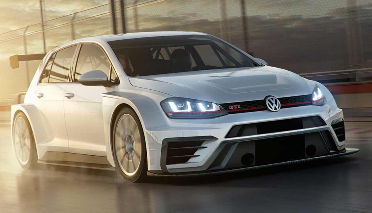 El VW Golf GTI TCR 2017, en fotos
