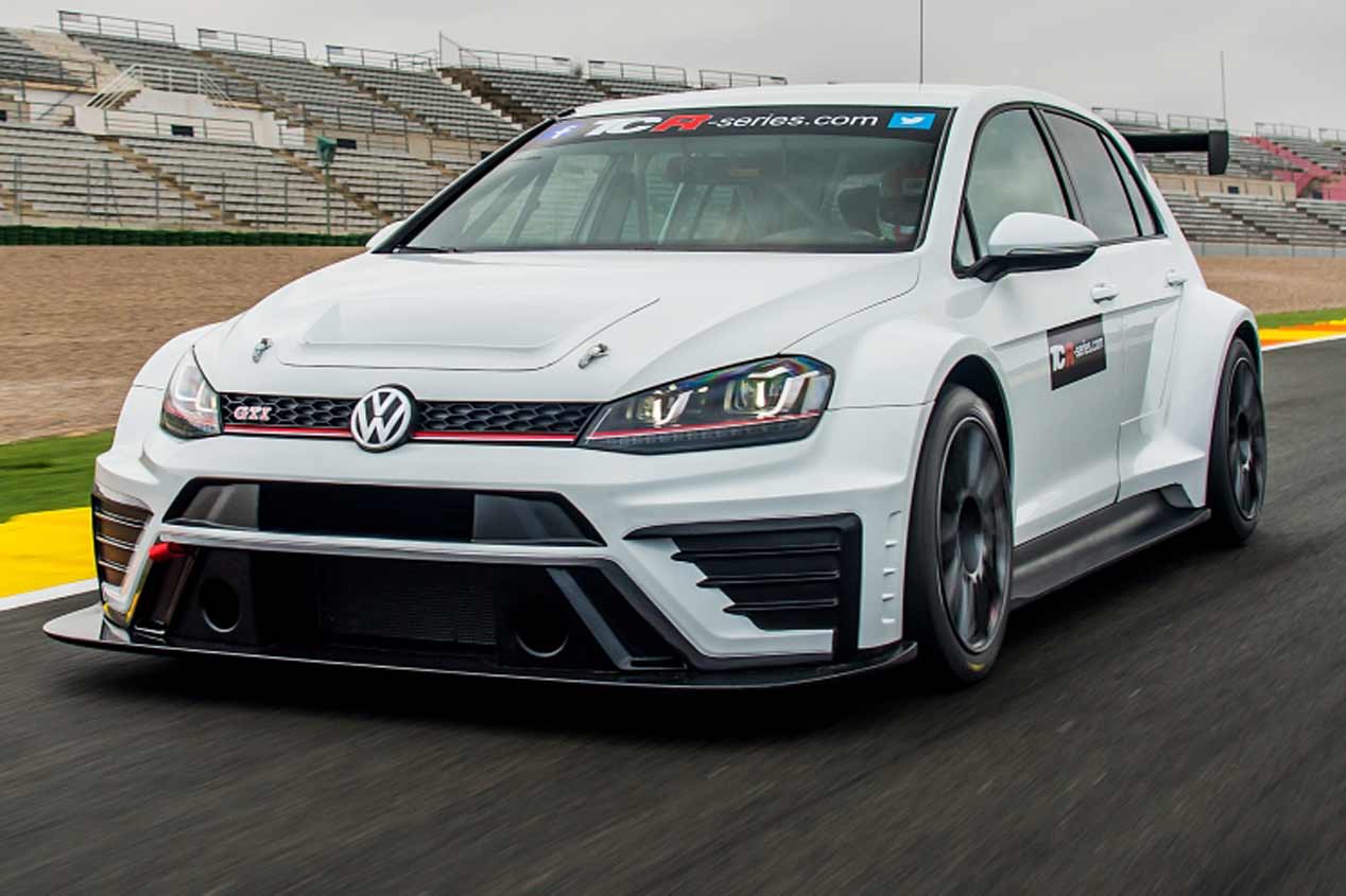 El VW Golf GTI TCR 2017, en fotos