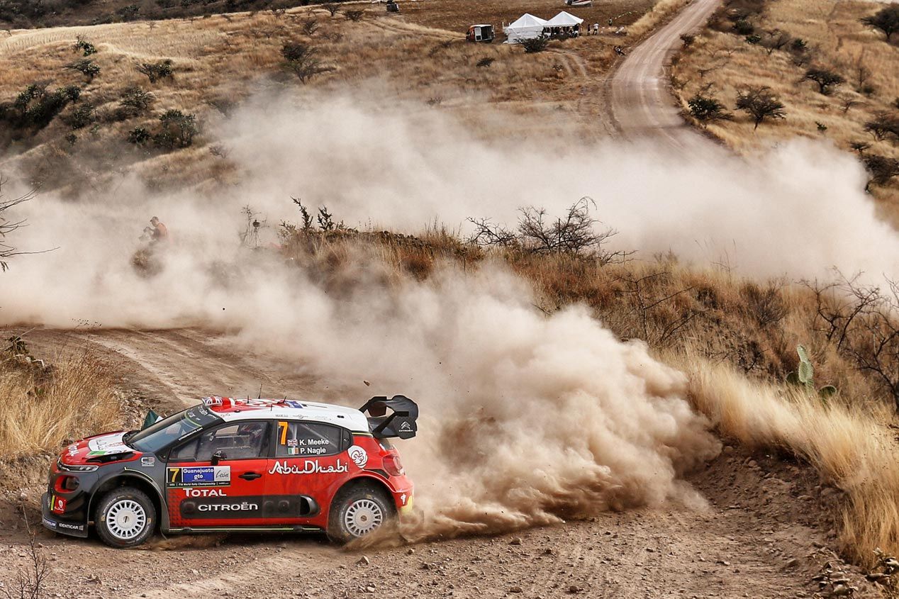Rally de México 2017: la primera de Meeke y el Citroën C3 WRC