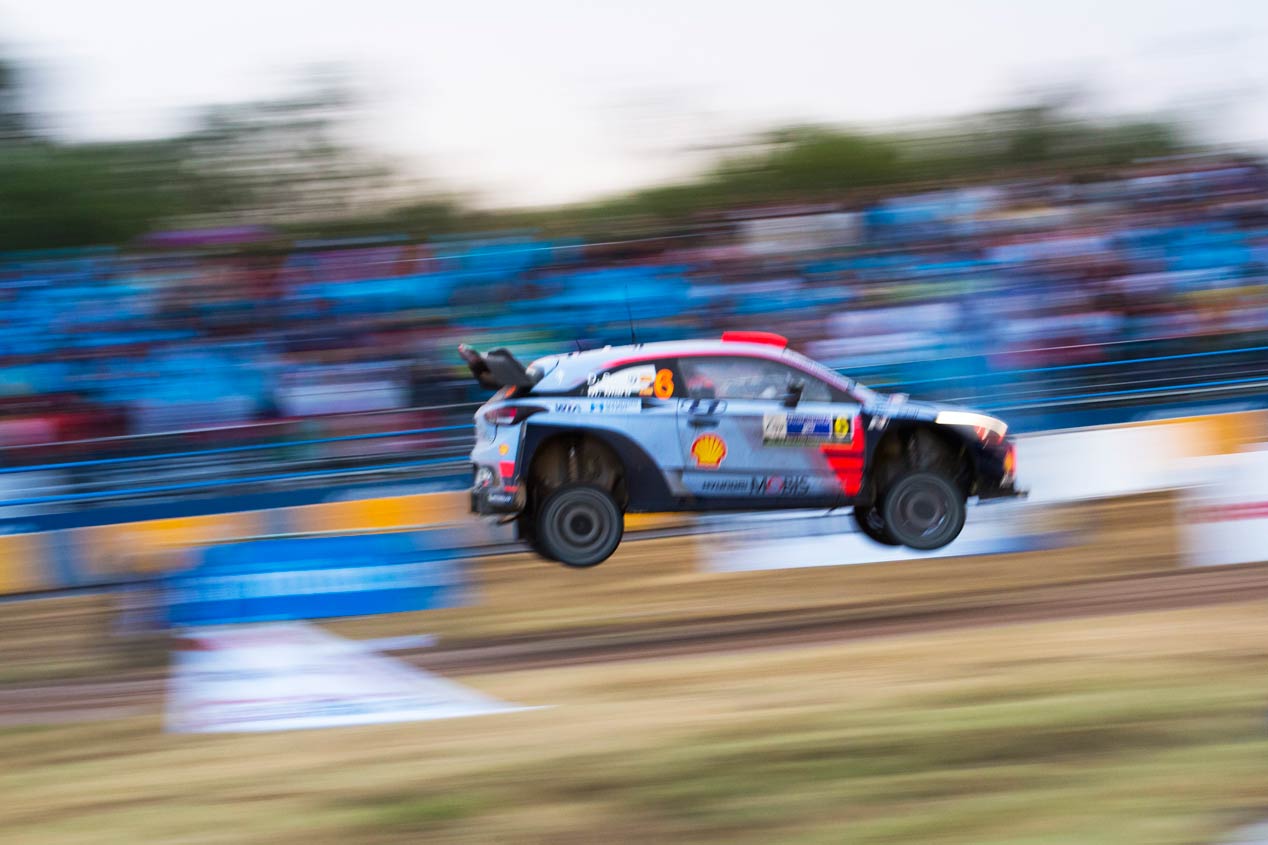 Las mejores imágenes de Hyundai en el Rally de México 2017