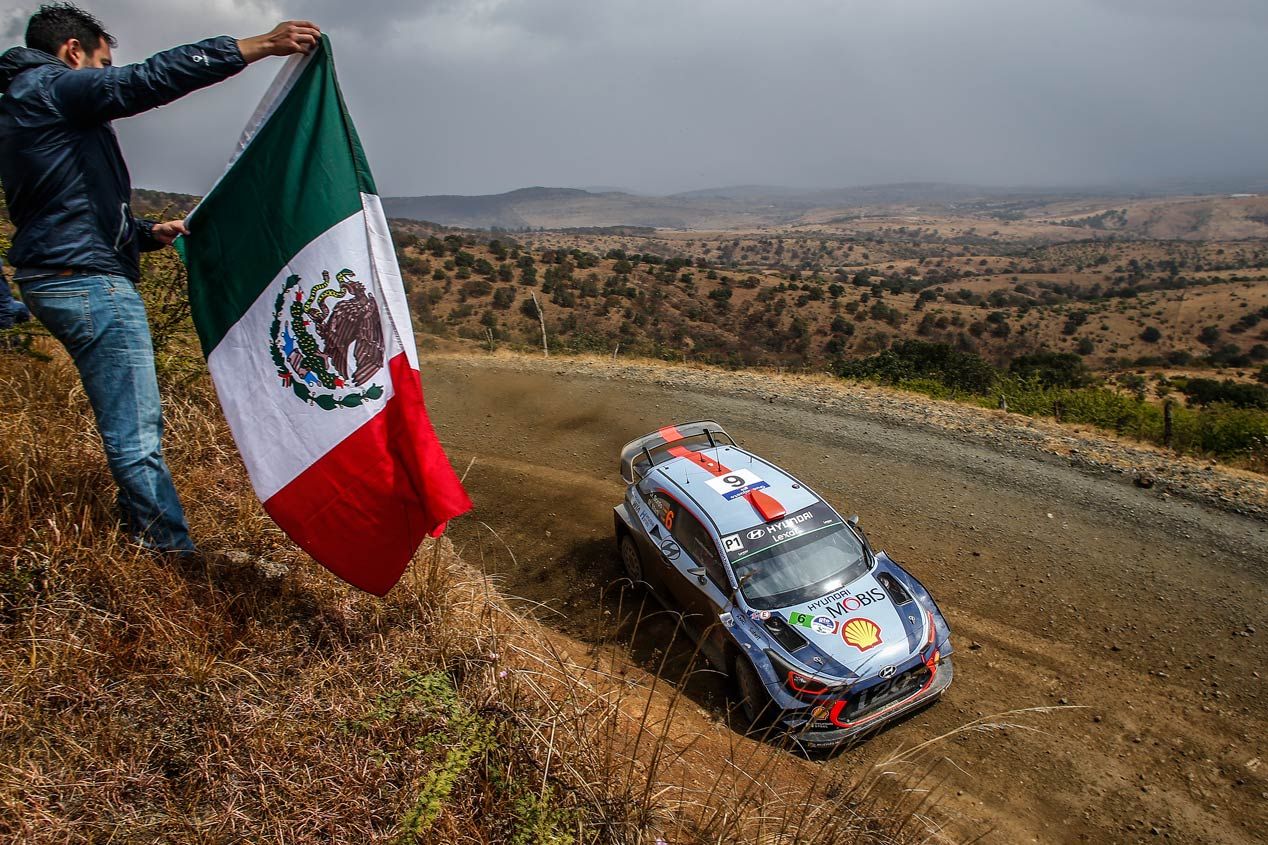 Las mejores imágenes de Hyundai en el Rally de México 2017