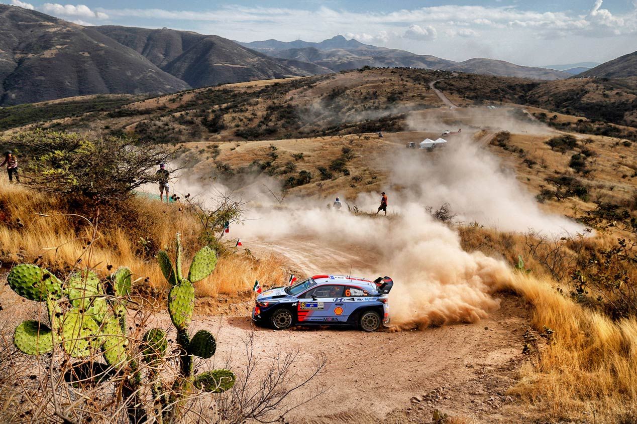 Las mejores imágenes de Hyundai en el Rally de México 2017