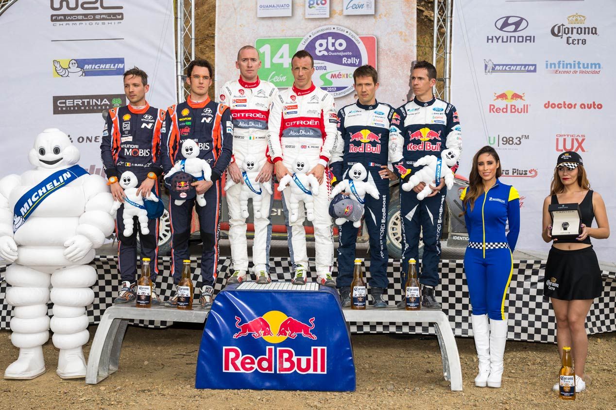 Las mejores imágenes de Hyundai en el Rally de México 2017