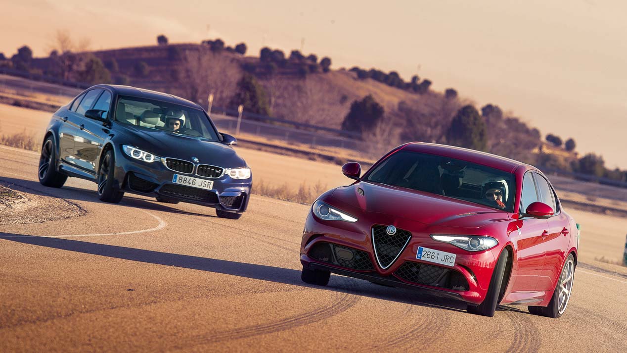 Comparativa: Alfa Romeo Giulia Quadrifoglio vs BMW M3