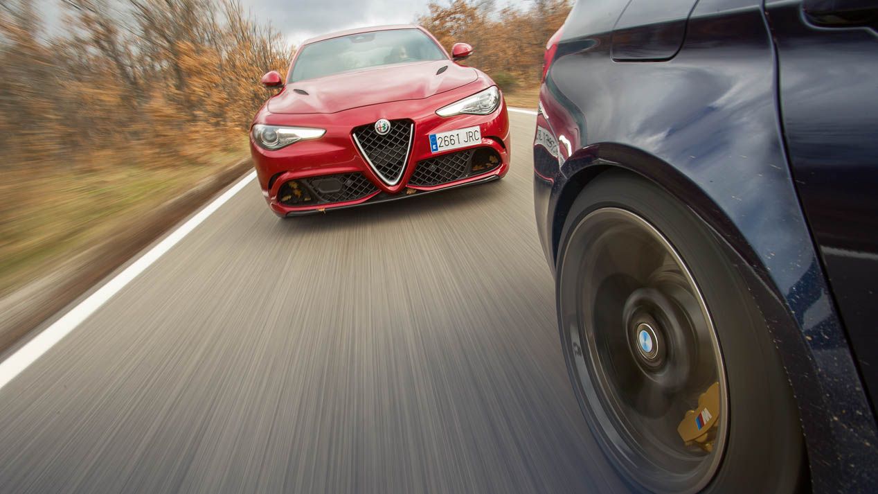 Comparativa: Alfa Romeo Giulia Quadrifoglio vs BMW M3