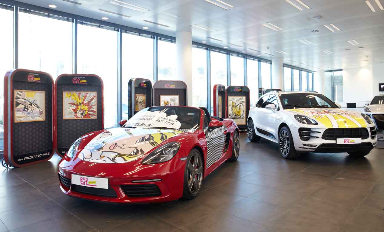 Porsche Pop Art, la exposición itinerante protagonizada este año por Roy Lichtenstein