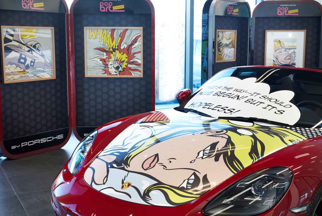 Porsche Pop Art, la exposición itinerante protagonizada este año por Roy Lichtenstein
