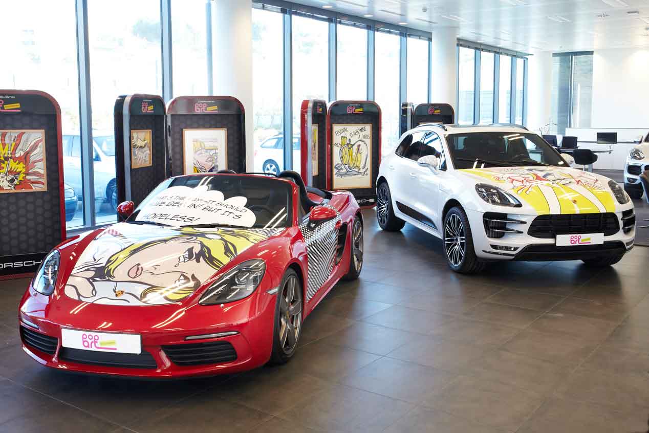Porsche Pop Art, la exposición itinerante protagonizada este año por Roy Lichtenstein