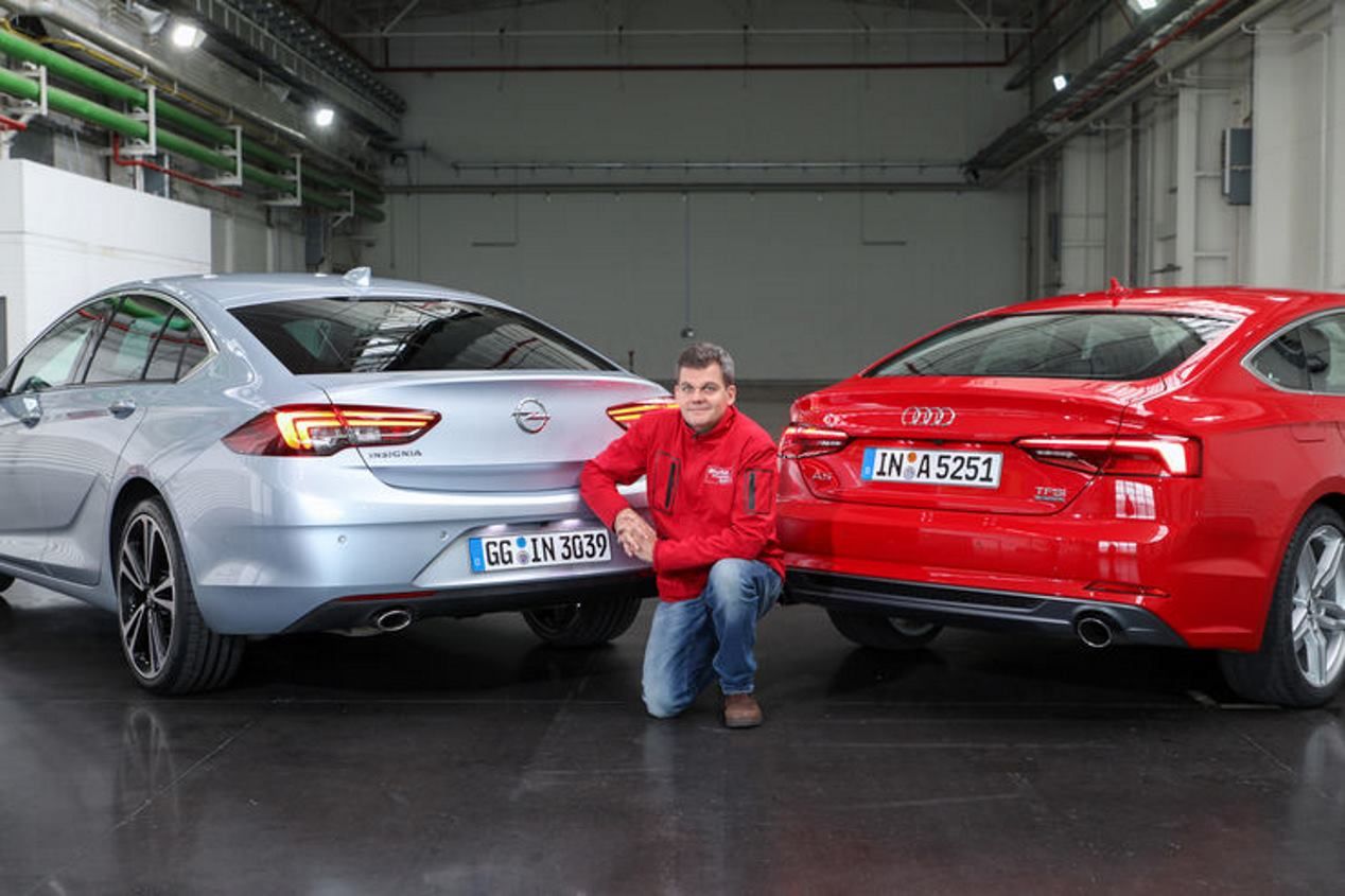 Opel Insignia Grand Sport frente a Audi A5 Sportback: ¿cuál es mejor berlina?