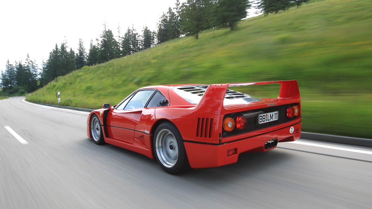 Ferrari F40: uno de los mejores deportivos de la historia