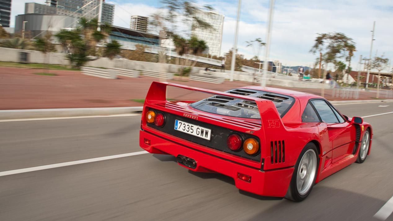 Ferrari F40: uno de los mejores deportivos de la historia