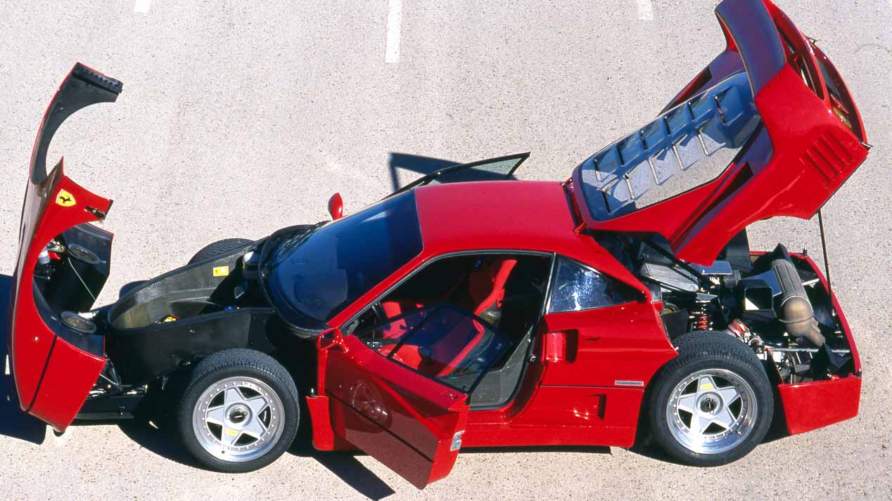 Ferrari F40: uno de los mejores deportivos de la historia