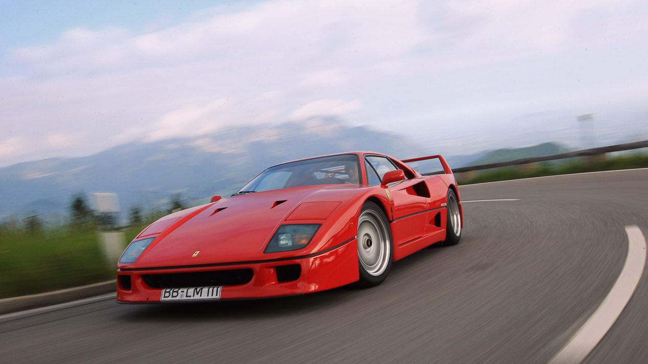 Ferrari F40: uno de los mejores deportivos de la historia