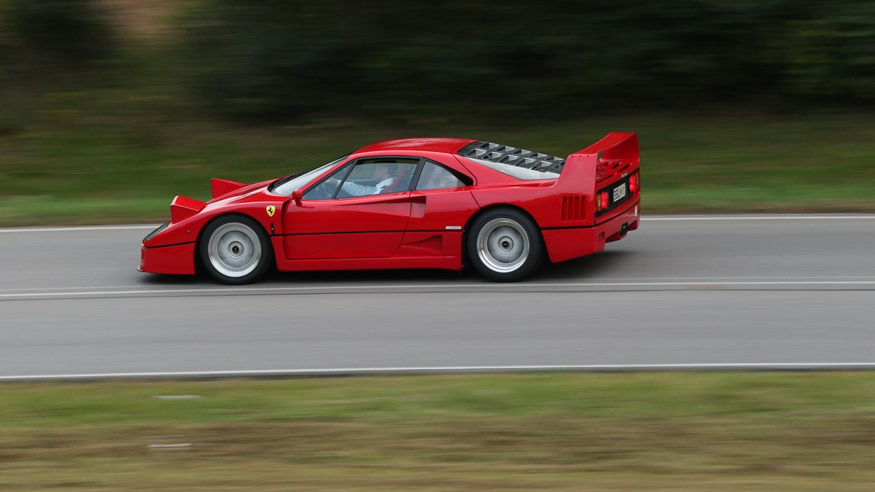Ferrari F40: uno de los mejores deportivos de la historia