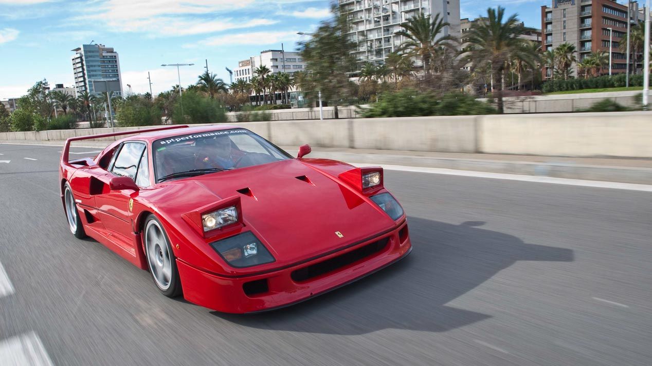 Ferrari F40: uno de los mejores deportivos de la historia