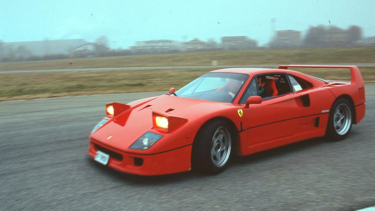 Ferrari F40: uno de los mejores deportivos de la historia