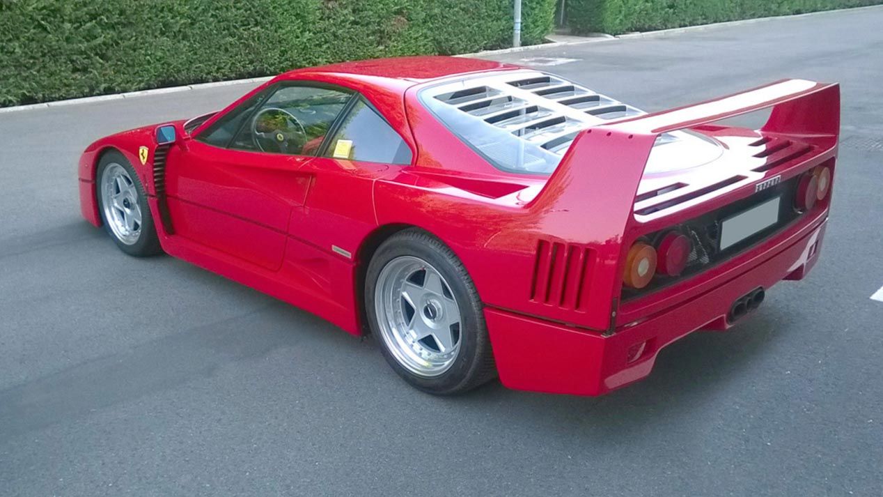 Ferrari F40: uno de los mejores deportivos de la historia