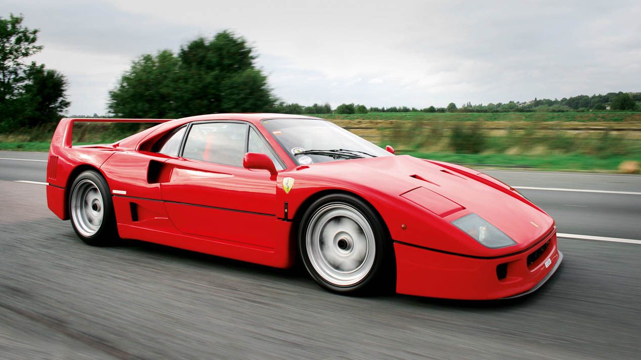Ferrari F40: uno de los mejores deportivos de la historia