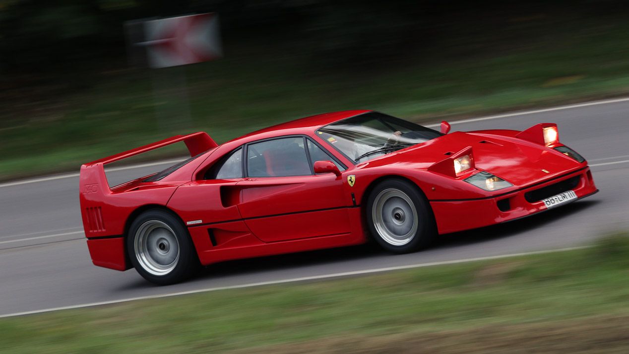 Ferrari F40: uno de los mejores deportivos de la historia