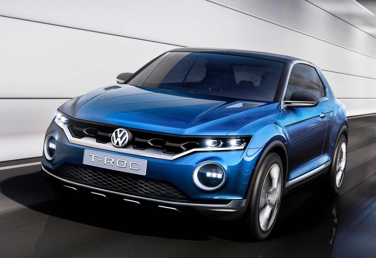 Volkswagen T-Roc, el Golf SUV, en el Salón de Frankfurt